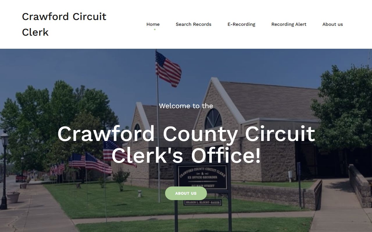 Crawford County Circuit Clerk office website