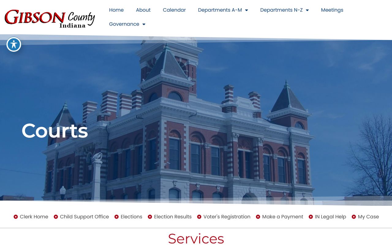 Gibson County court records search information